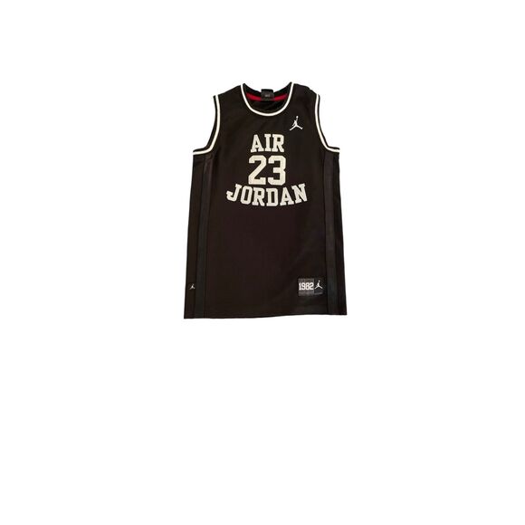 Air Jordan #23 Black Michael Jordan Chicago Bulls Basketball Jersey Toddler 4-5 - Picture 1 of 10